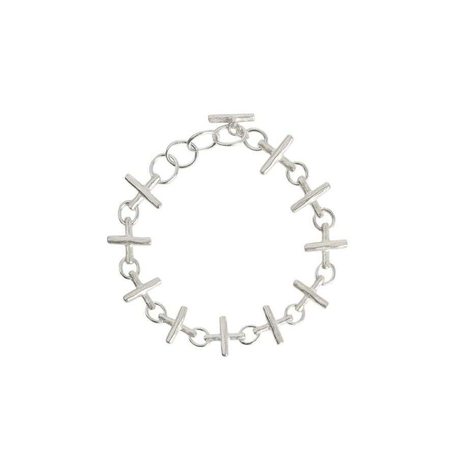 m.a+ / エムエークロス ： multiple silver cross bracelet ： AB-3PLUS | m.a+