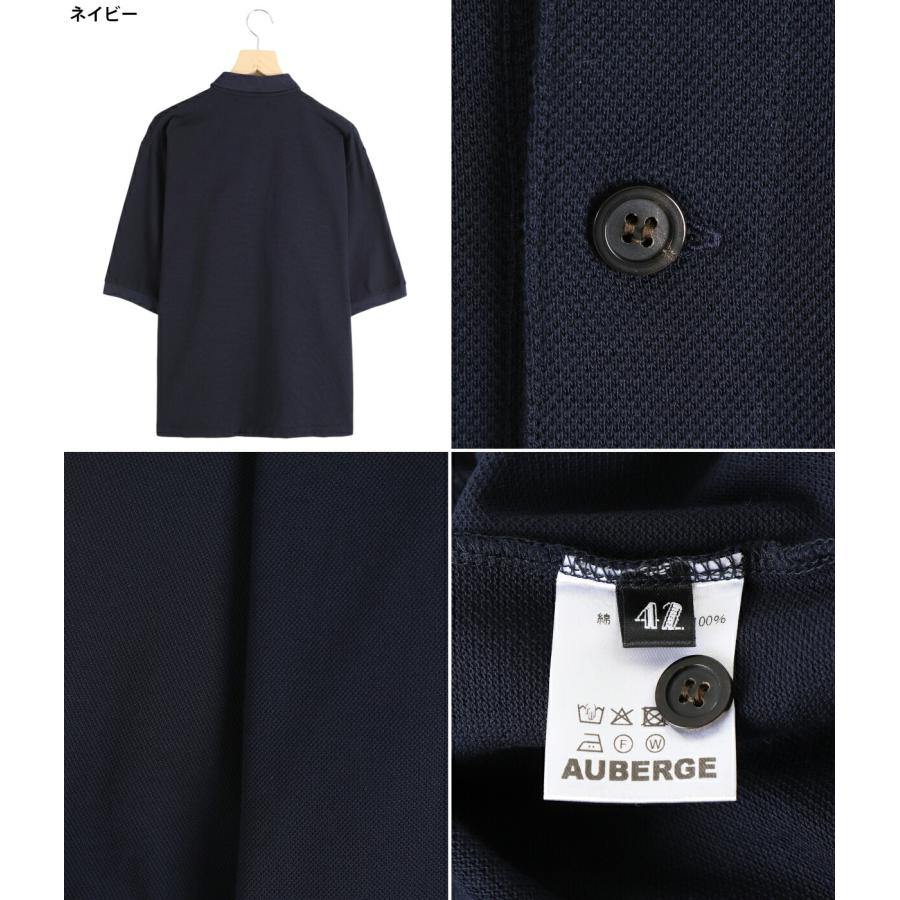AUBERGE　オーベルジュ　ポロシャツ　サイズ44　COLOR　ブラック AUBERGE】拘り抜いた極上ポロ。 | CIENTO BLOG