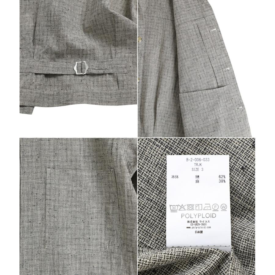 P10倍】POLYPLOID / ポリプロイド ： TRUCKER JACKET B B-2-006