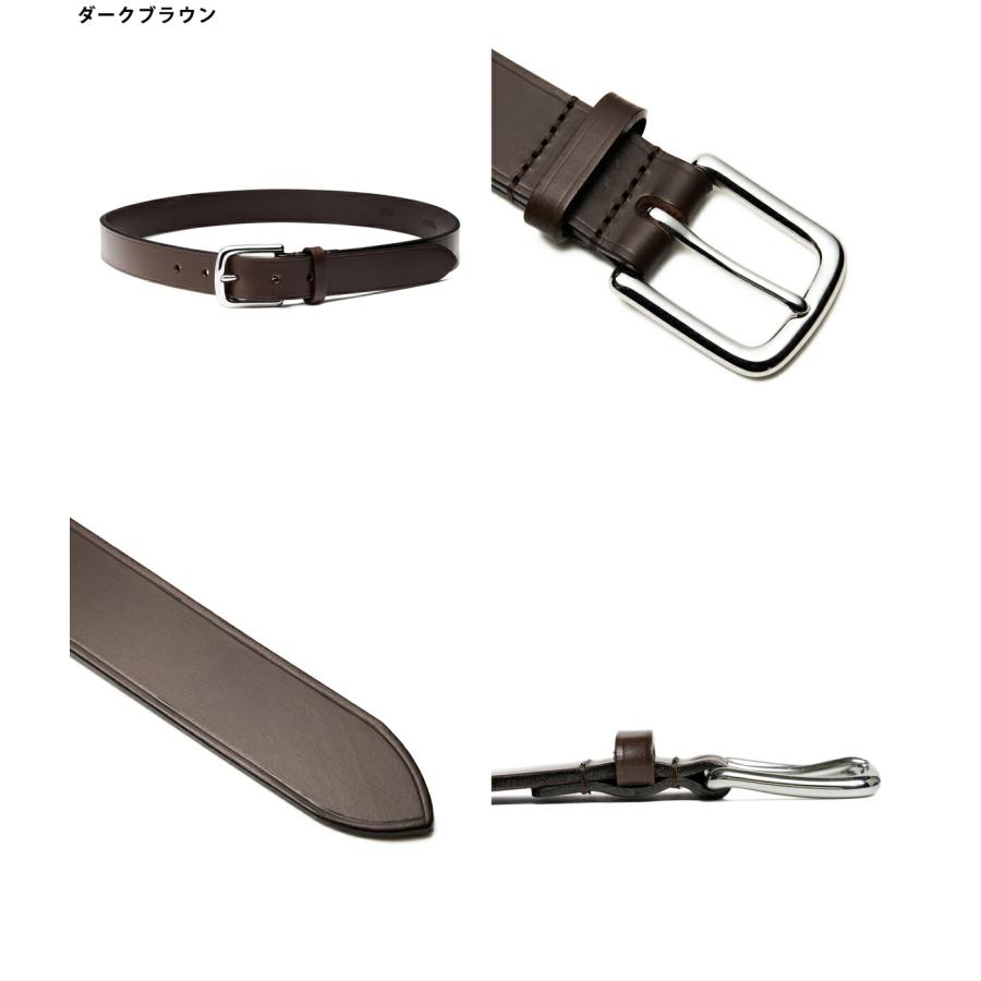 BEORMA LEATHER COMPANY / ベオーマレザーカンパニー ： BRIDLE LEATHER 28mm UNLINED BELT / 全2色 ： B0015 | BEORMA LEATHER COMPANY | 03