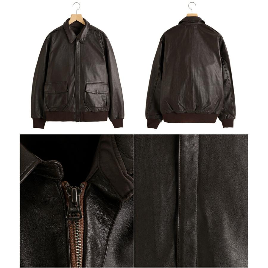 BALLAST ARK / バラストアーク ： A-2 SHEEPSKIN JKT 全2色 BA10-J004