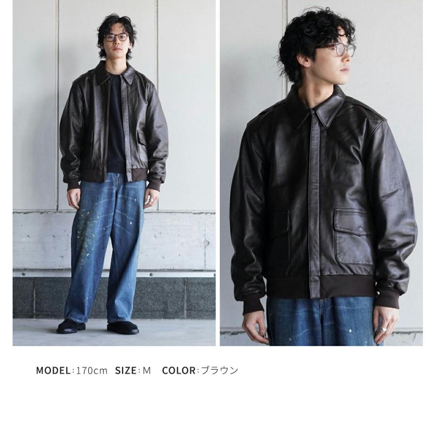 BALLAST ARK / バラストアーク ： A-2 SHEEPSKIN JKT 全2色 BA10-J004