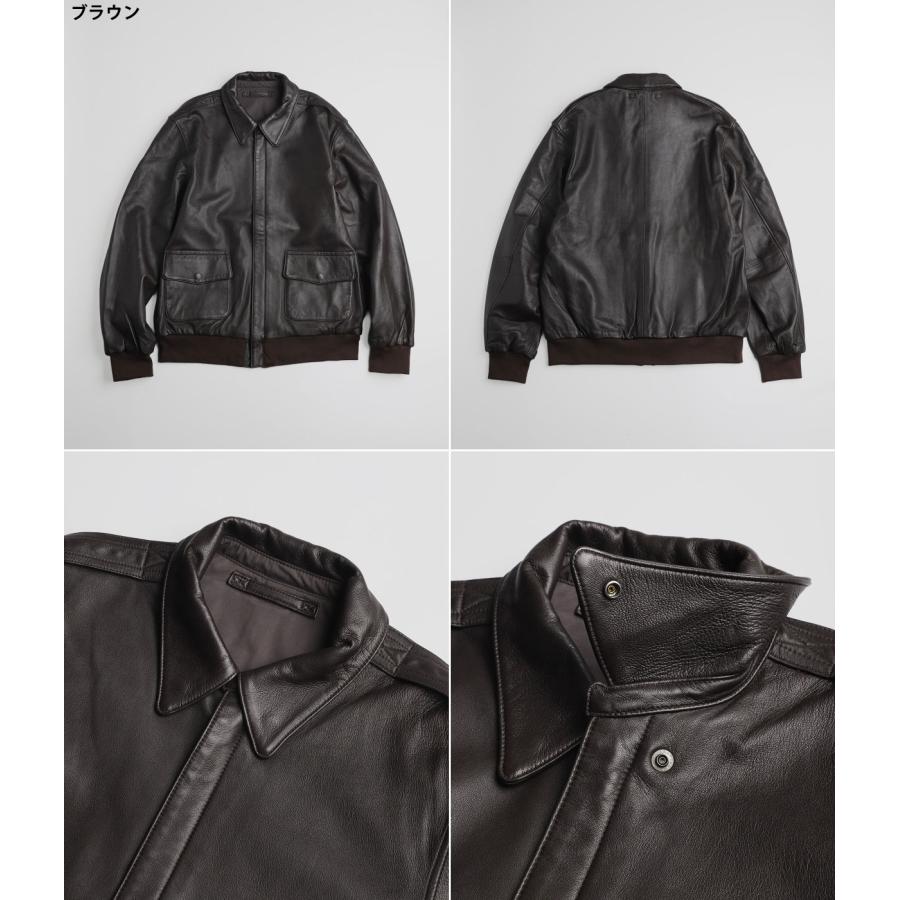 BALLAST ARK / バラストアーク ： A-2 SHEEPSKIN JKT / 全2色 ： BA10-J004の画像