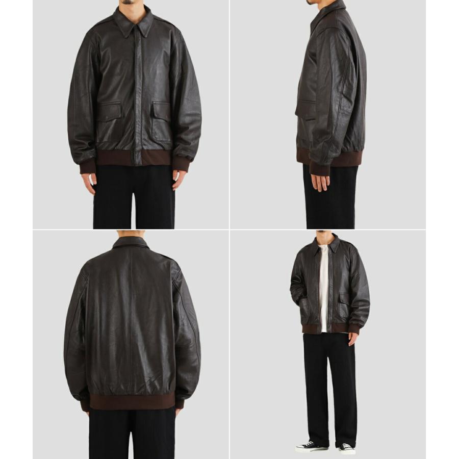 BALLAST ARK / バラストアーク ： A-2 SHEEPSKIN JKT / 全2色 ： BA10-J004の画像