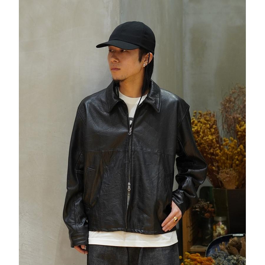 BALLAST ARK / バラストアーク ： Upcycled Cow Leather Jacket ： BA12-JK01の画像