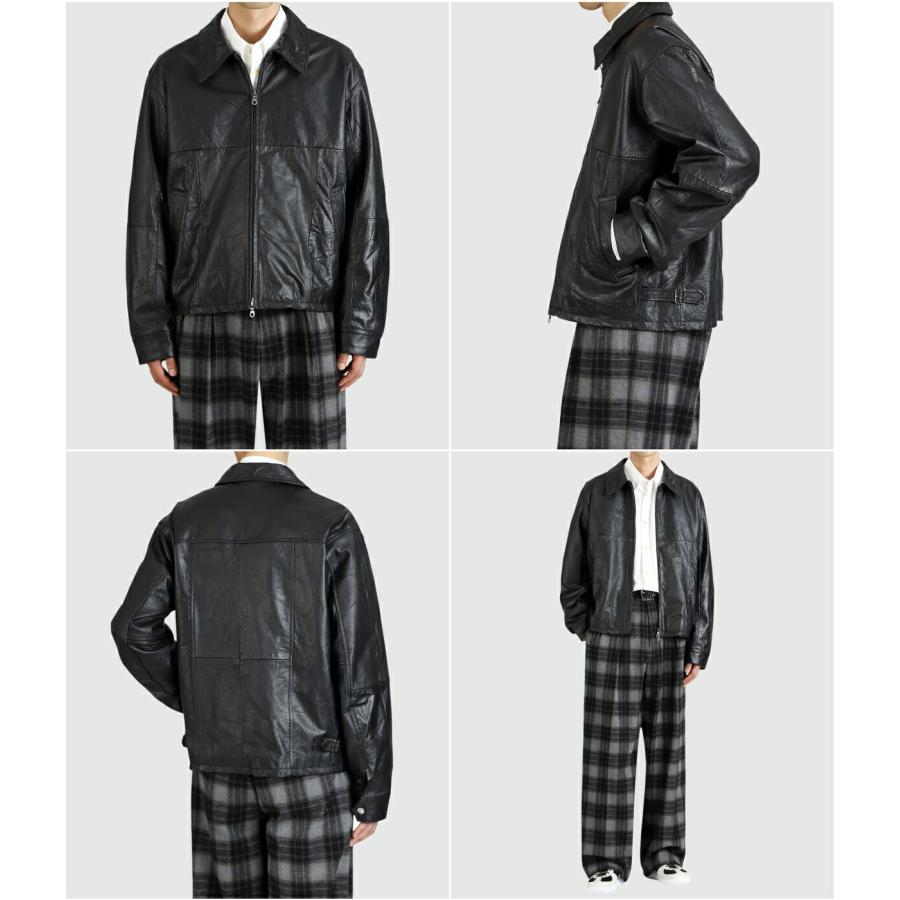 BALLAST ARK / バラストアーク ： Upcycled Cow Leather Jacket ： BA12-JK01の画像