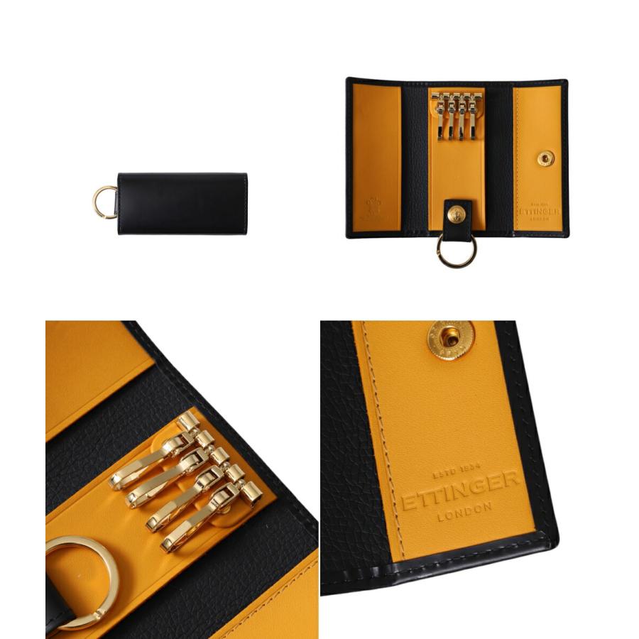 ETTINGER（エッティンガー） ： 4-Hook Key Case ： BH840JCF