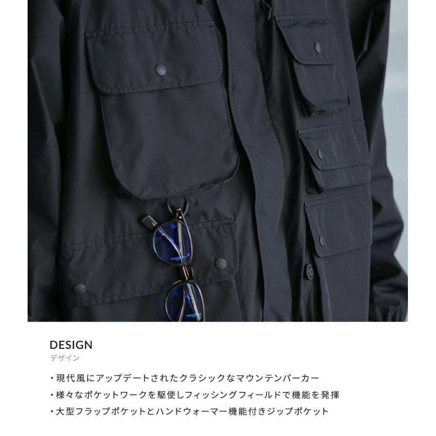 DAIWA PIER39 / ダイワ ピアサーティナイン ： GORE-TEX WINDSTOPPER TECH MOUTAIN PARKA / 全2色 ： BJ-16024｜arknets｜03