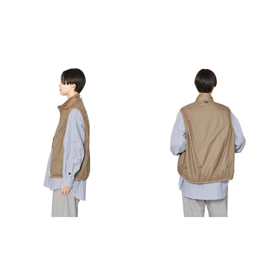 トップス DAIWA PIER39 REVERSIBLE VEST BJ 23024L レディース】W's TECH REVERSIBLE WIND SHIELD VEST | DAIWA PIER39