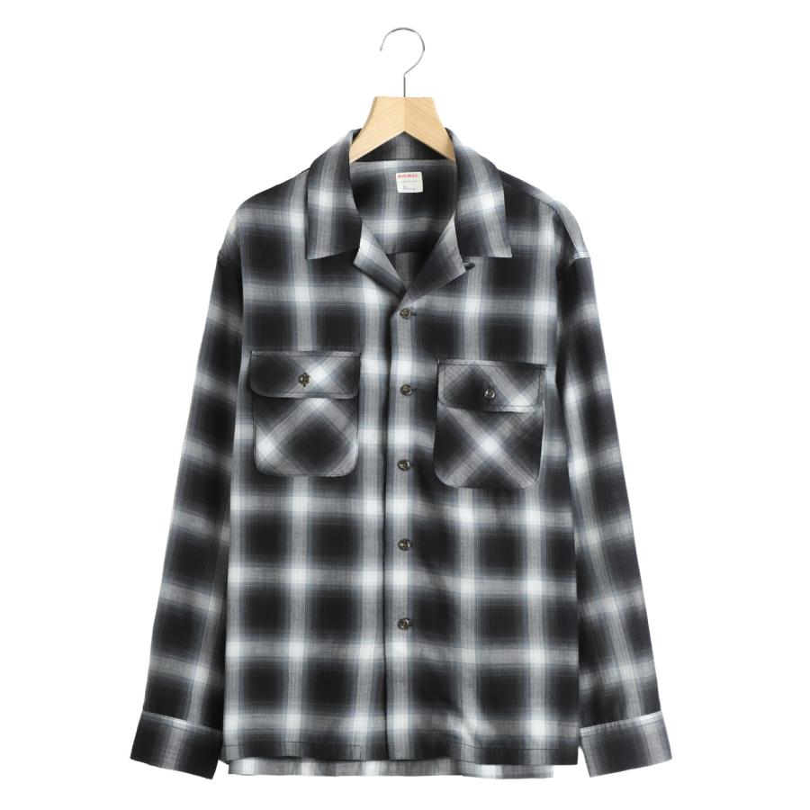 BIG MAC（ビッグマック） ： OPEN COLLAR L/S SHIRTS / 全2色