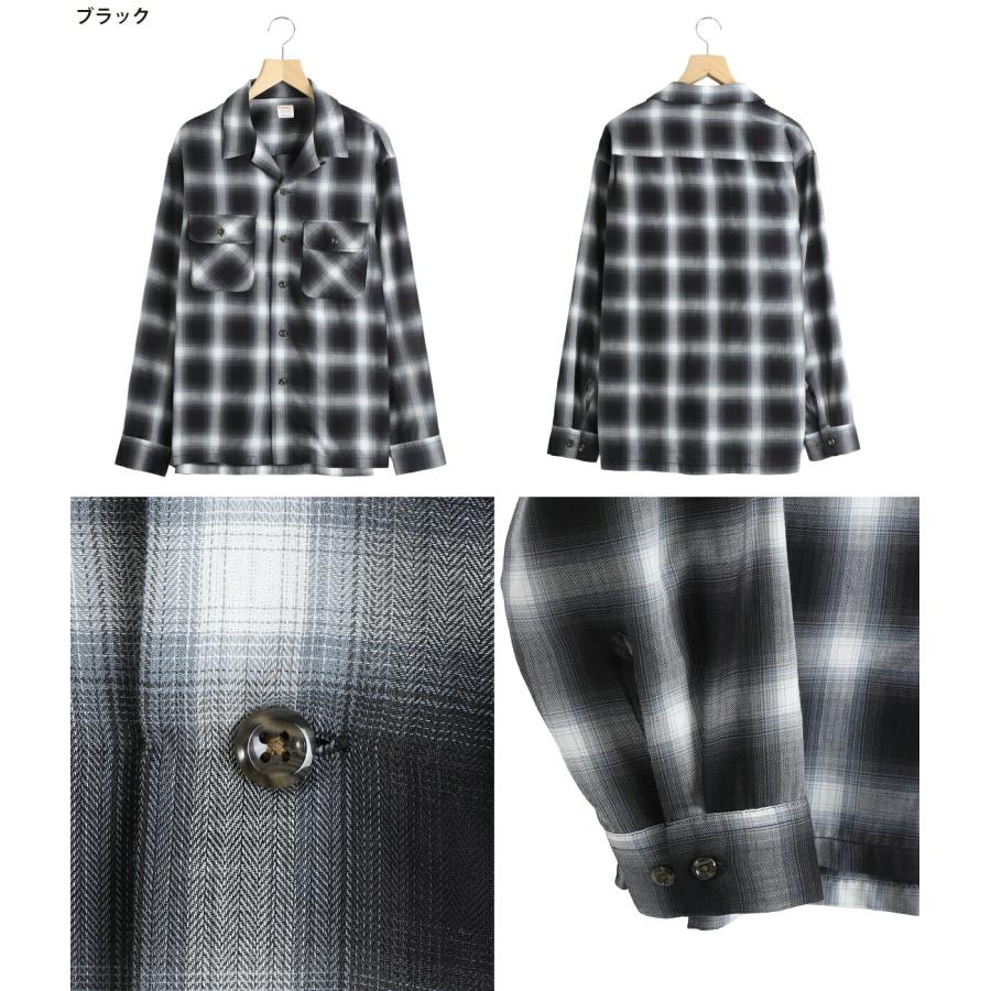 BIG MAC（ビッグマック） ： OPEN COLLAR L/S SHIRTS / 全2色