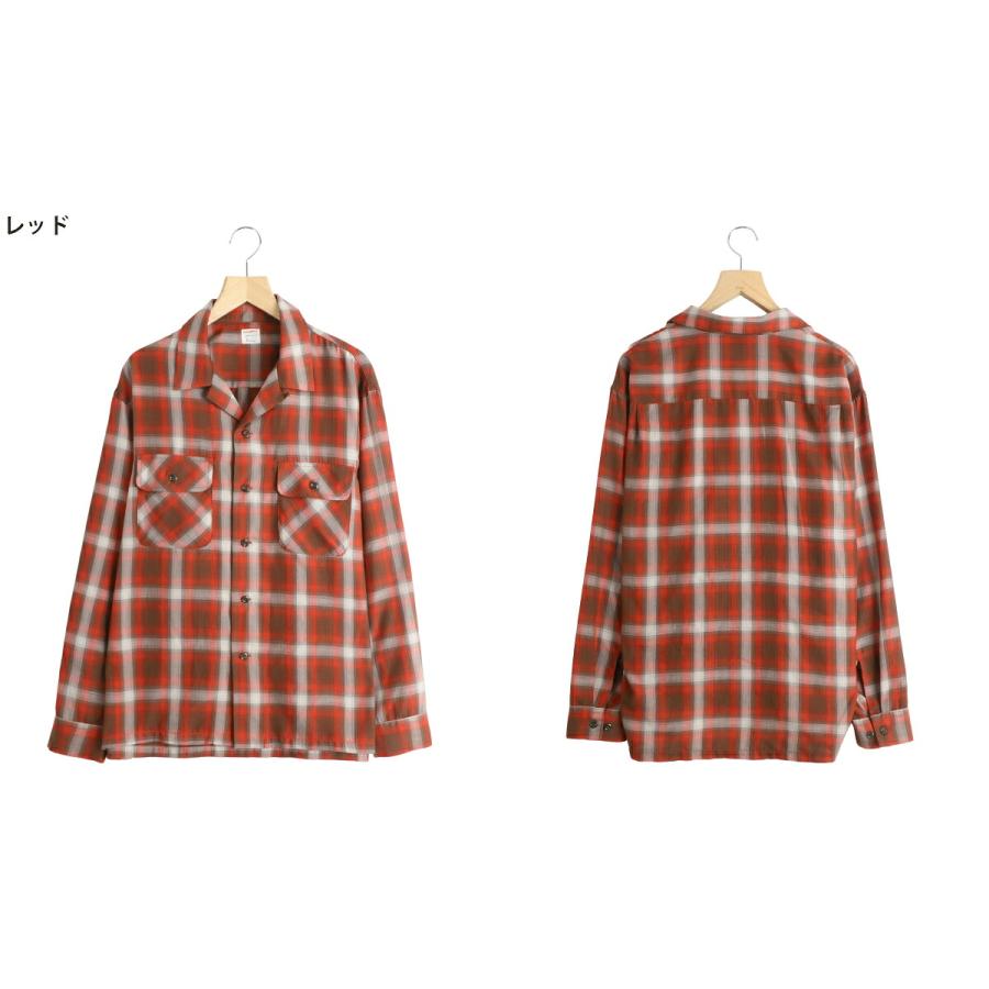 BIG MAC（ビッグマック） ： OPEN COLLAR L/S SHIRTS / 全2色