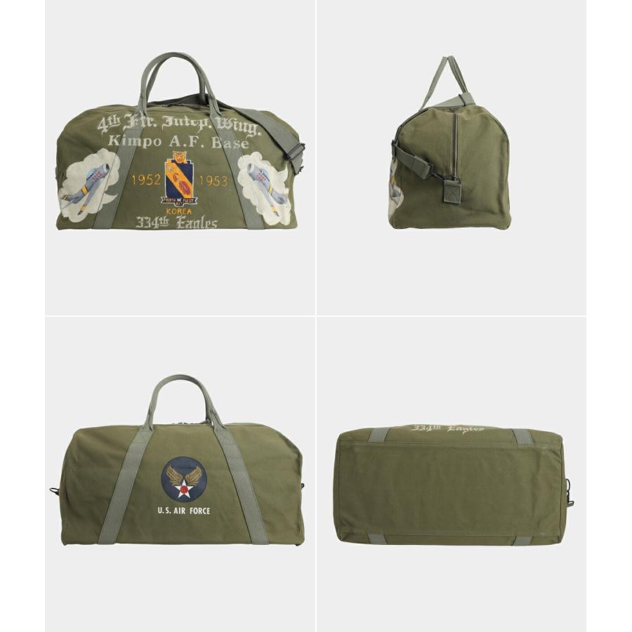 【P10倍】BUZZ RICKSON’S / バズリクソンズ ： TYPE MF-1 KIT BAG 334th FIGHTER SQ ： BR02826 | BUZZ RICKSON'S | 02
