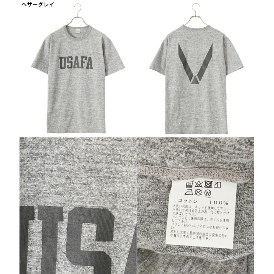 BUZZ RICKSON’S / バズリクソンズ ： SLUB YARN T-SHIRT U.S. AIR FORCE ACADEMY REFLECTOR PRINT / 全2色 ： BR79180｜arknets｜02