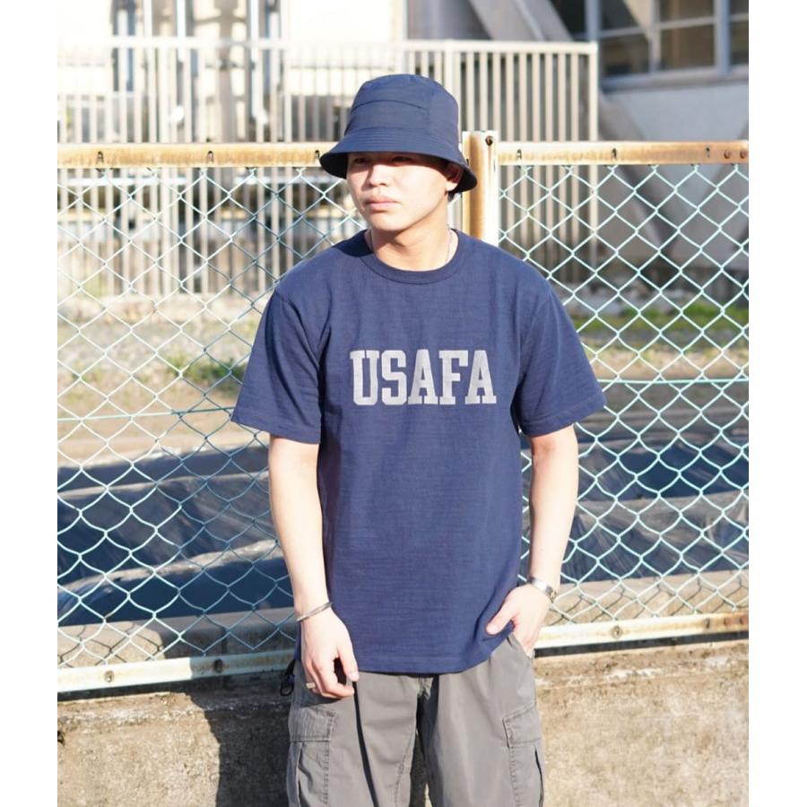 BUZZ RICKSON’S / バズリクソンズ ： SLUB YARN T-SHIRT U.S. AIR FORCE ACADEMY REFLECTOR PRINT / 全2色 ： BR79180｜arknets｜07