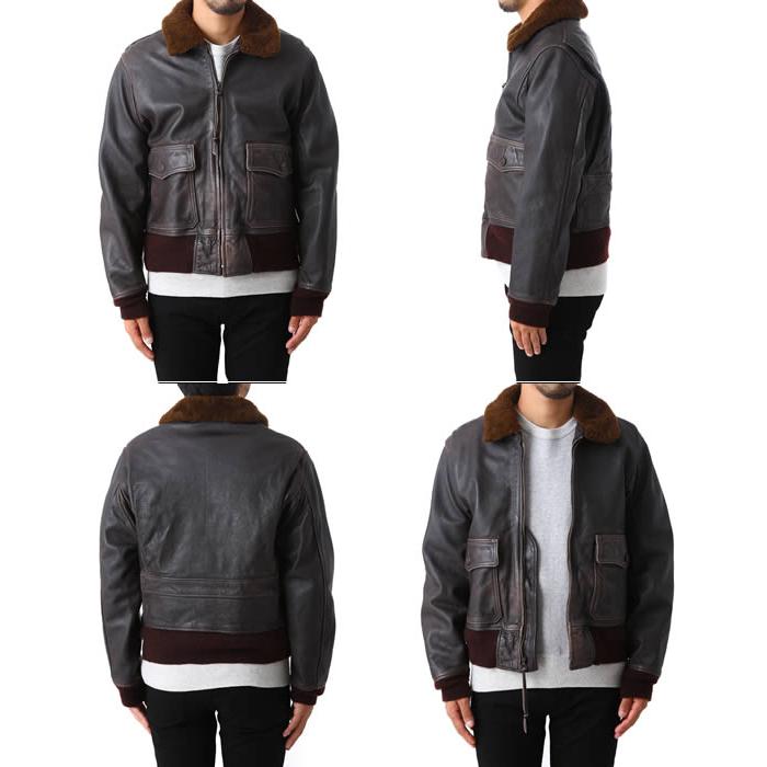 BUZZ RICKSON’S / バズリクソンズ 東洋エンタープライズ ： G-1 MIL-J-7823 SUKA ： BR80446 [2021AW] ムーレー MOORER ダウンジャケット メンズ ブラック 黒 FLORIO-KN ダウンコート Pコート