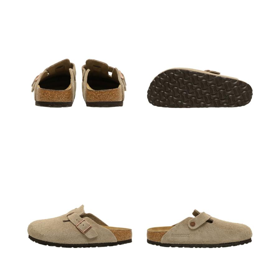 BIRKENSTOCK / ビルケンシュトック Boston Taupe BIRKENSTOCK BOSTON SUEDE ( NARROW FIT ) TAUPE