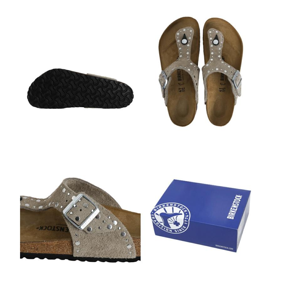 BIRKENSTOCK（ビルケンシュトック） ： Gizeh Rivet LEVE Taupe