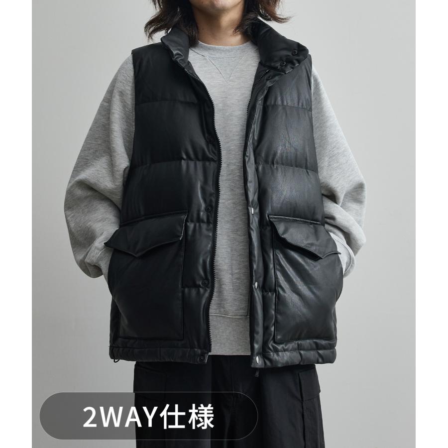 DAIWA PIER39 / ダイワ ピアサーティナイン ： TECH 2WAY SYNTHETIC SKIN DOWN JACKET ： BW-41025Wの画像