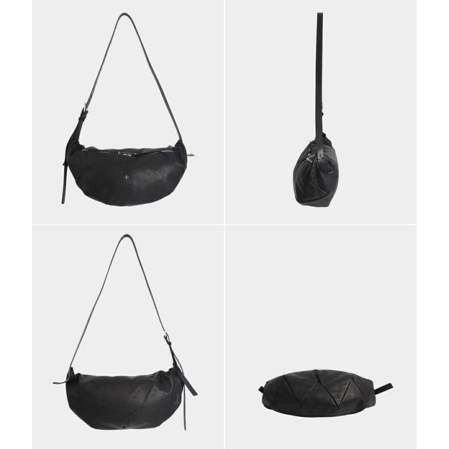 m.a+（エムエークロス） ： medium zig zag belt bag w/silver crosses