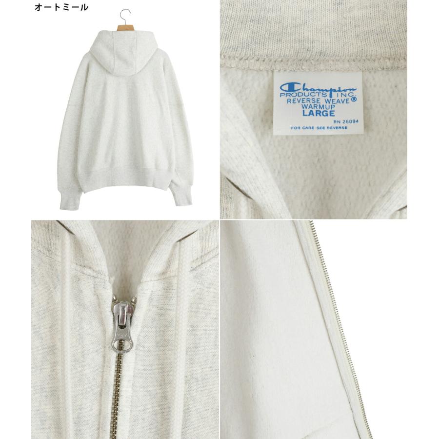 Champion / チャンピオン ： REVERSE WEAVE ZIP HOODED SWEATSHIRT / 全2色 ： C3-E112 | Champion | 01
