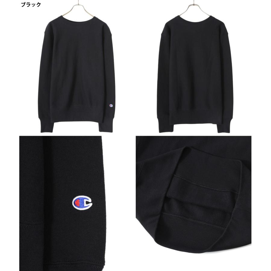 Champion / チャンピオン ： Reverse Weave リバースウィーブ (青タグ)クルーネックスウェットシャツ (裏起毛) ： C3-W004｜arknets｜06