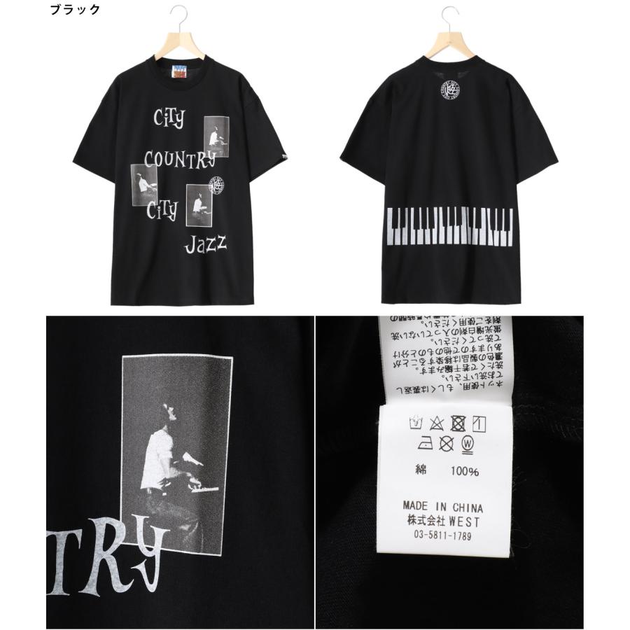 CITY COUNTRY / シティー カントリー ： COTTON T-SHIRT_CITY JAZZ 