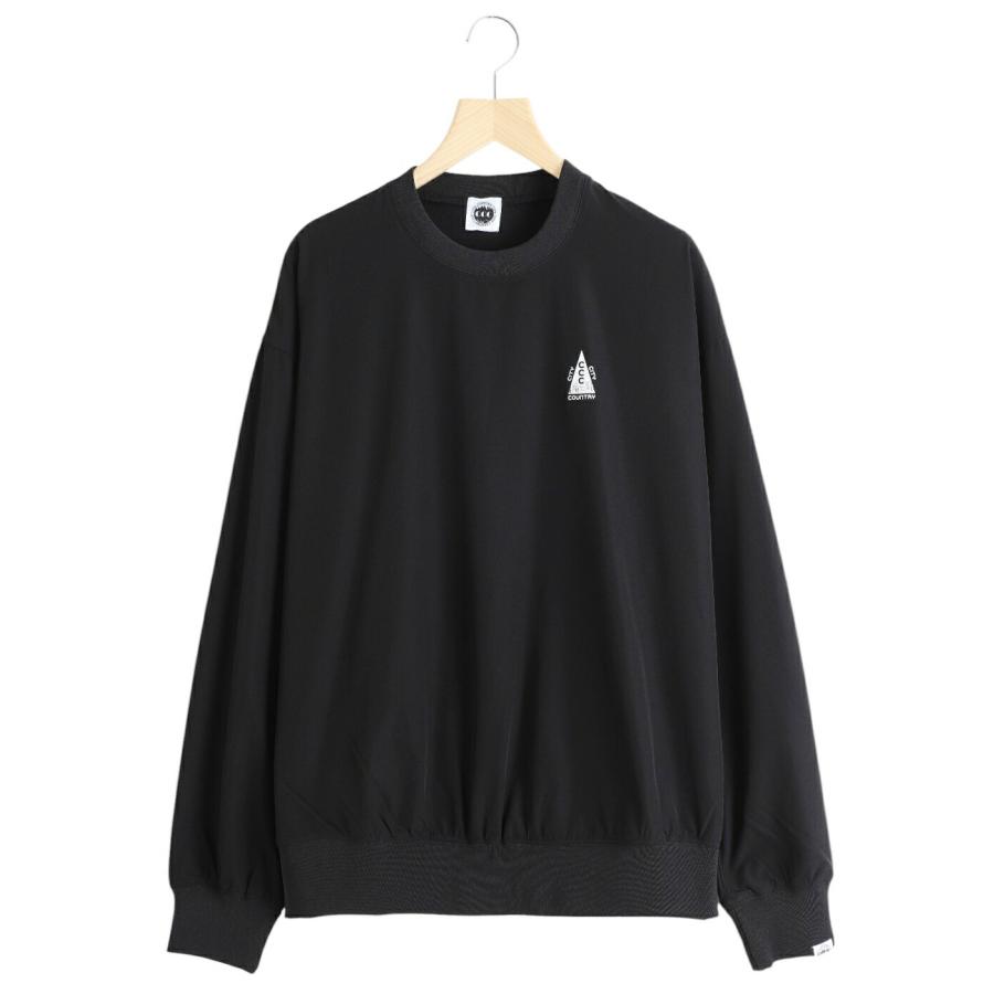 CITY COUNTRY / シティー カントリー ： STRETCH CREWNECK CCC-253C004