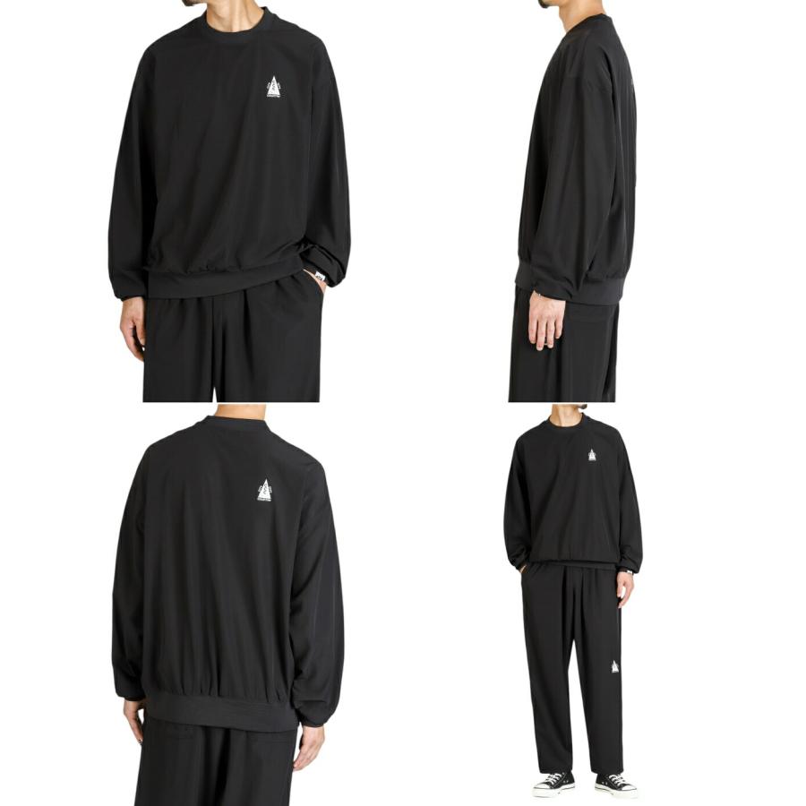 CITY COUNTRY CITY / STRETCH CREWNECK/L/ナイロン/BEG/無地/CCC-253C004 CITY COUNTRY / シティー カントリー ： STRETCH CREWNECK CCC-253C004