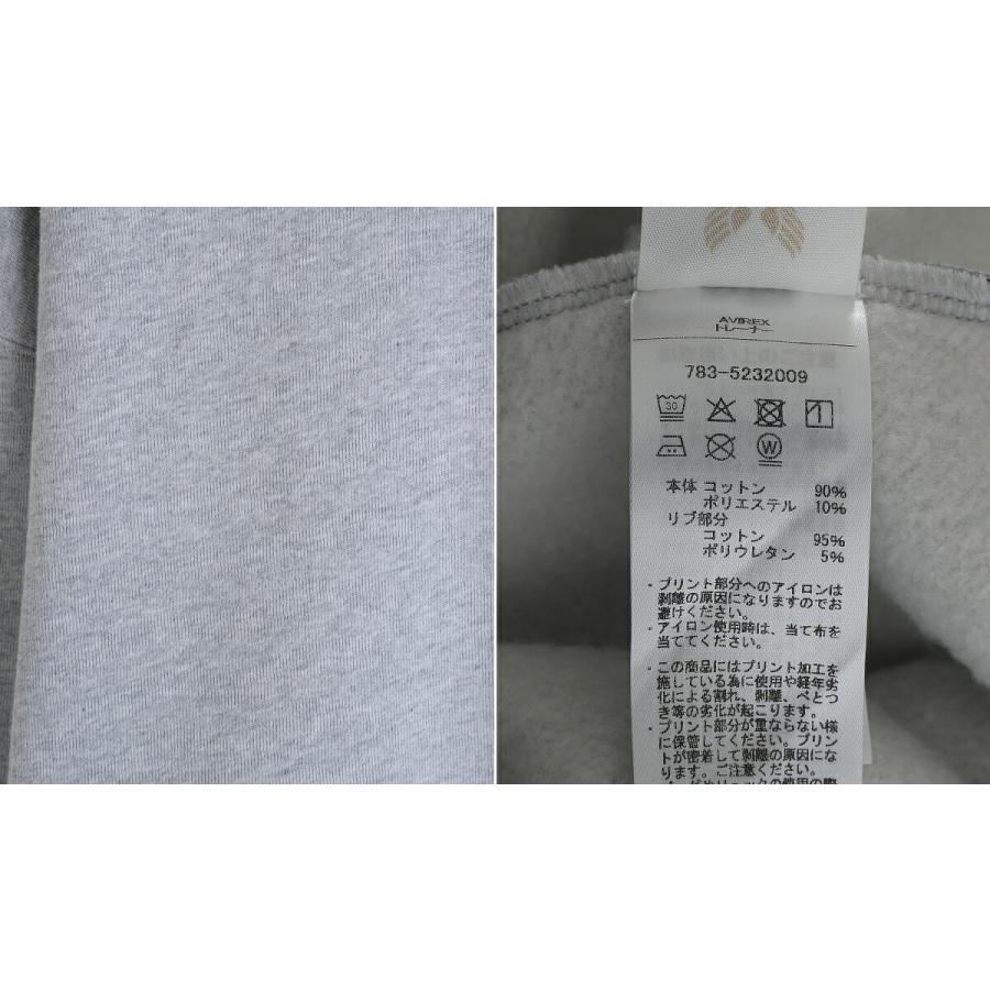 【15%OFF】CITY COUNTRY CITY / シティー カントリー シティー ： CITY COUNTRY CITY x AVIREX_SWEAT SHIRT ： CCC-253C006 | CITY COUNTRY CITY | 03