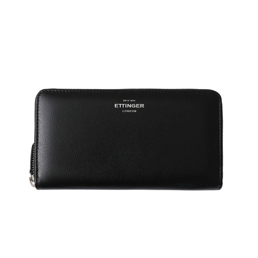 ETTINGER（エッティンガー） ： Large Zip-Around Purse w. Metal Zip