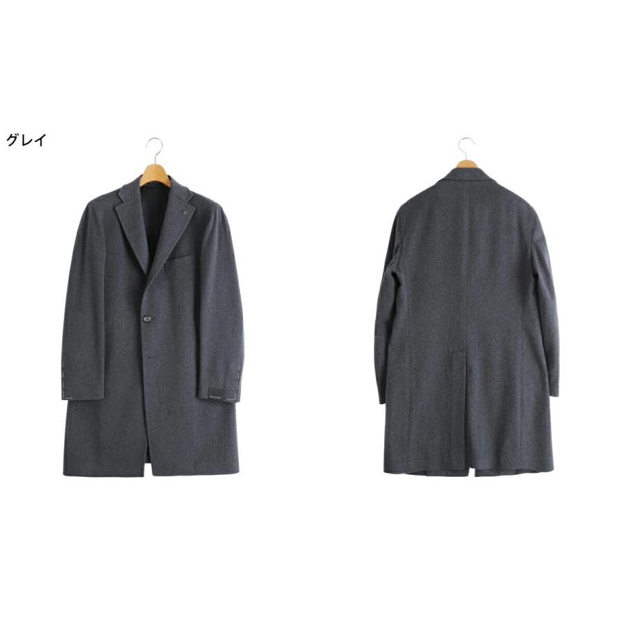 TAGLIATORE グレー チェスターコート CSBL13X TAGLIATORE タリアトーレ コート メンズ シングル 3B チェスター