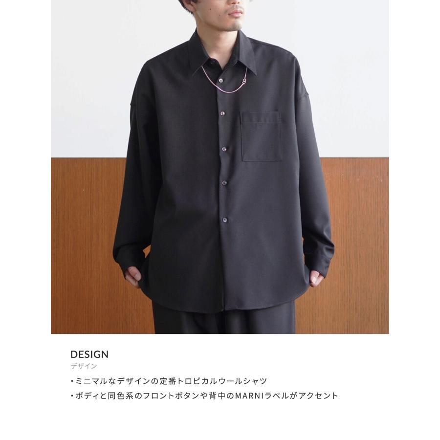 値下げ美品★MARNI マルニ　シャツ MARNI（マルニ） ： L/S SHIRT / 全3色 ： CUMU0061A3-TW839 : ARKnets