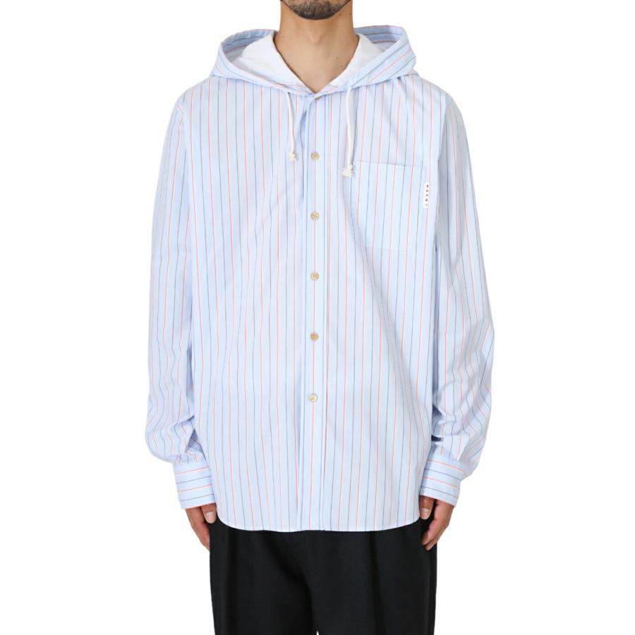 MARNI 【20%OFF】MARNI / マルニ ： LONG SLEEVED HOODED OVERSHIRT 