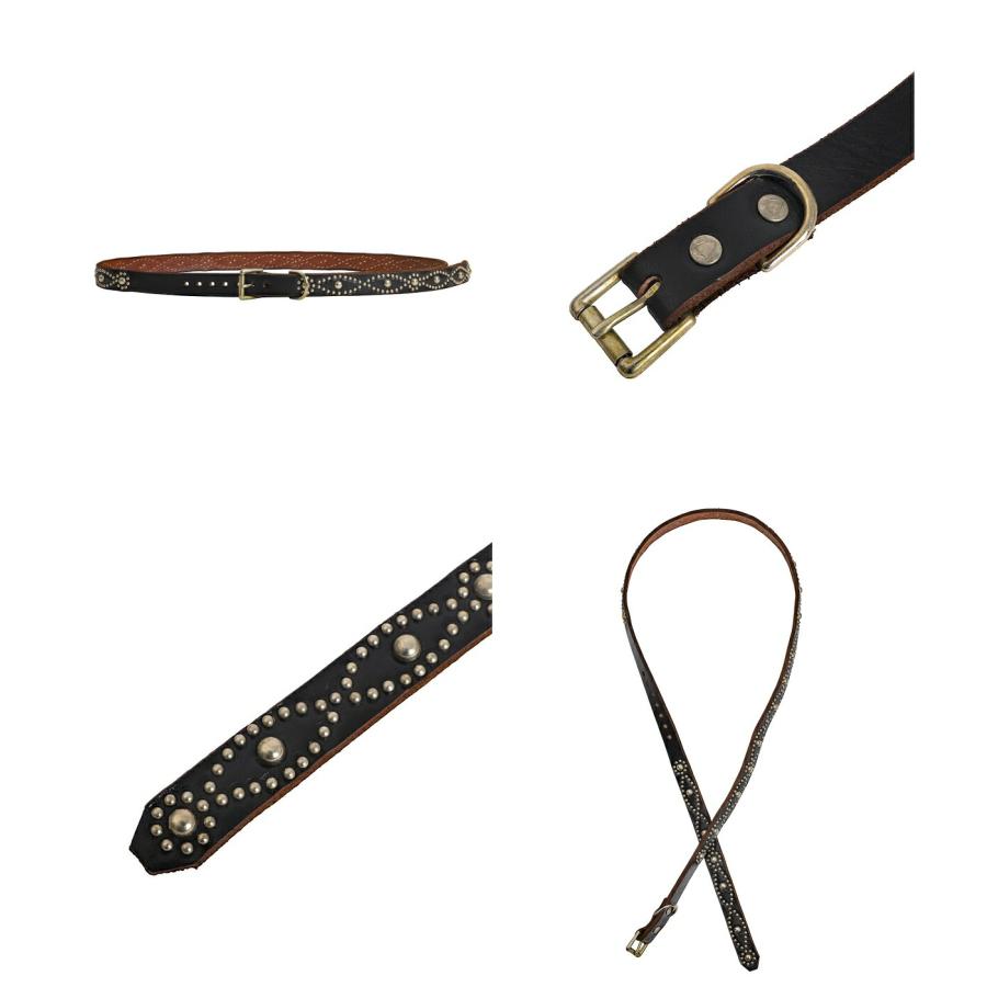 ⭐️美品⭐️HTC⭐️STYLE-D⭐️ブラック＆ブルーストーン⭐️ブラックレザー⭐️34 HTC エイチティーシー スタッズ レザー ウォレット TYPE-1 D-STYLE