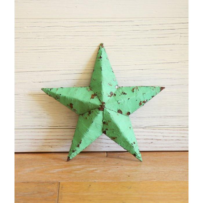 Tin Barn Star / ティンバーンスター ： Handmade Tin stars 8inch