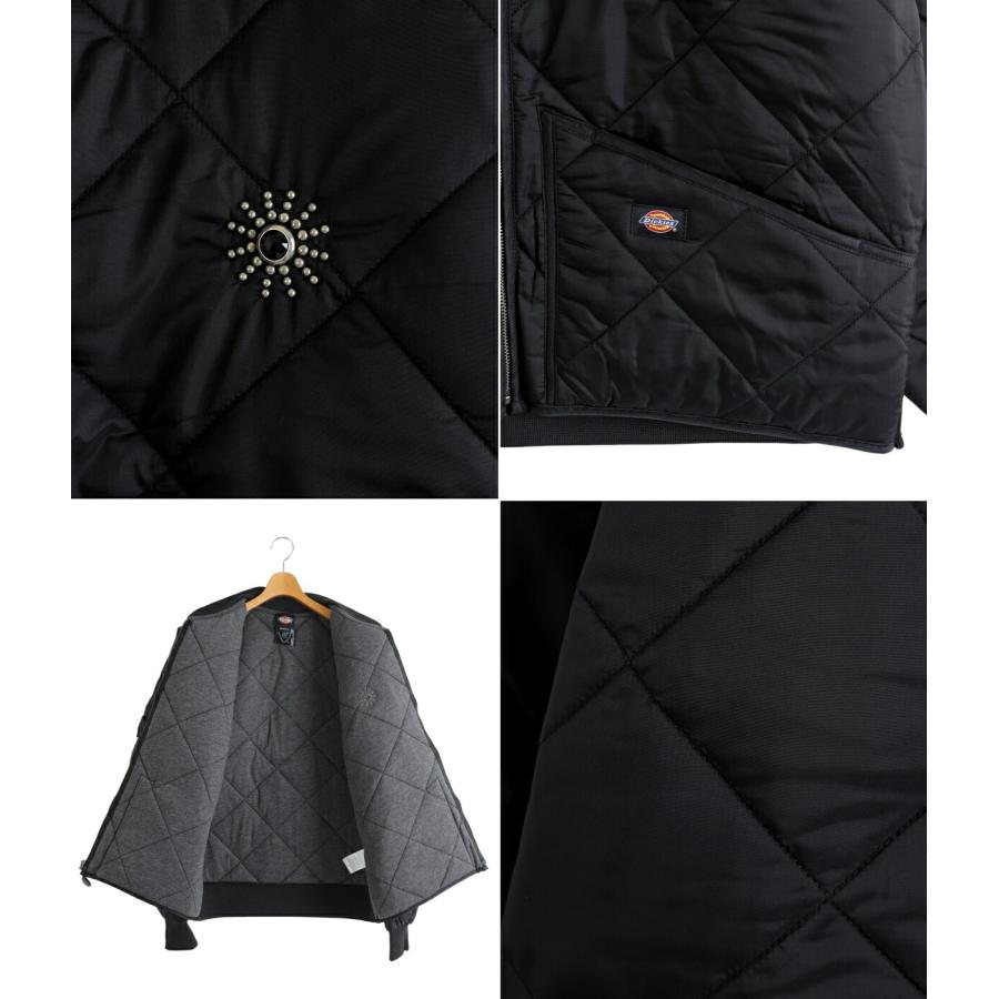 HTC / エイチティーシー ： DICKIES DIAMOND QUILT JACKET STARBURST STONE / 全2色 ： DICKIES-STARBURSTの画像