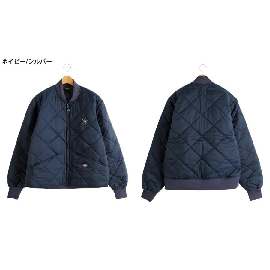 HTC / エイチティーシー ： DICKIES DIAMOND QUILT JACKET STARBURST STONE / 全2色 ： DICKIES-STARBURSTの画像