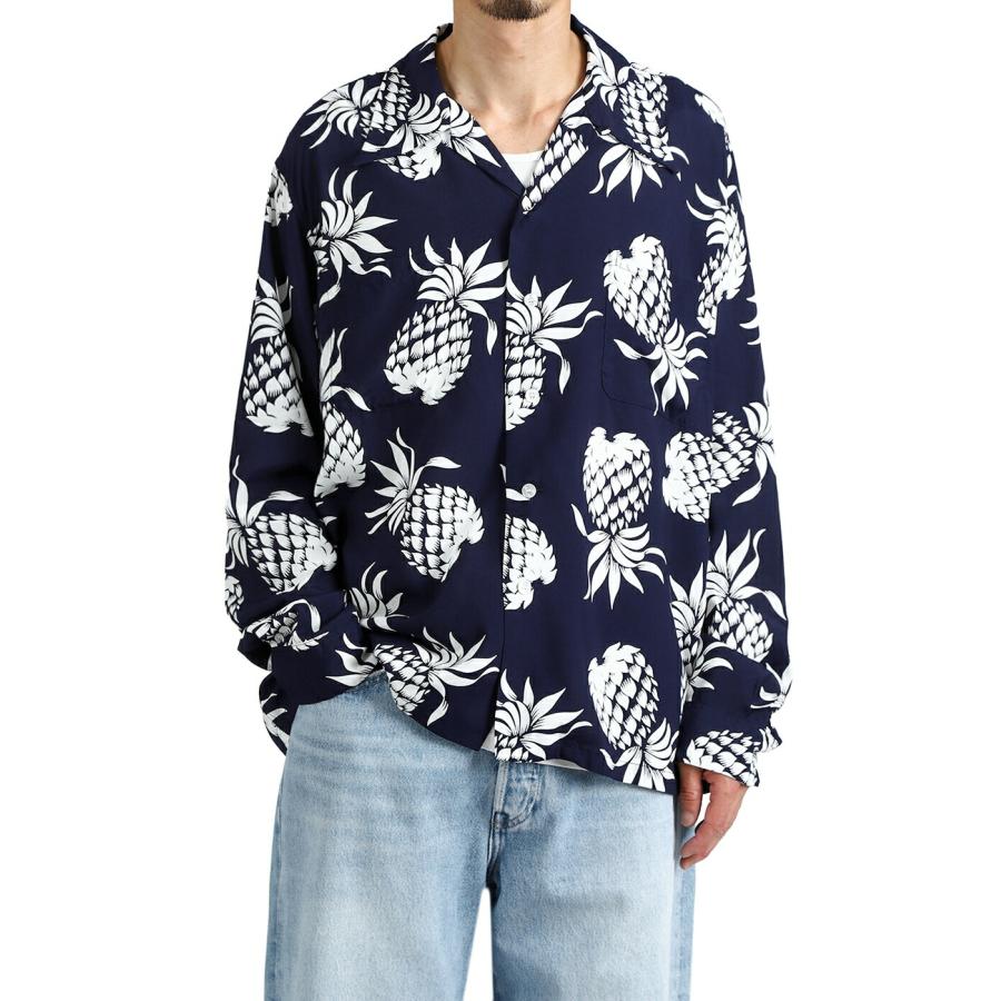 デュークカハナモク DUKE’S PINEAPPLE L DUKE KAHANAMOKU DUKE KAHANAMOKU / デューク カハナモク ： L/S RAYON
