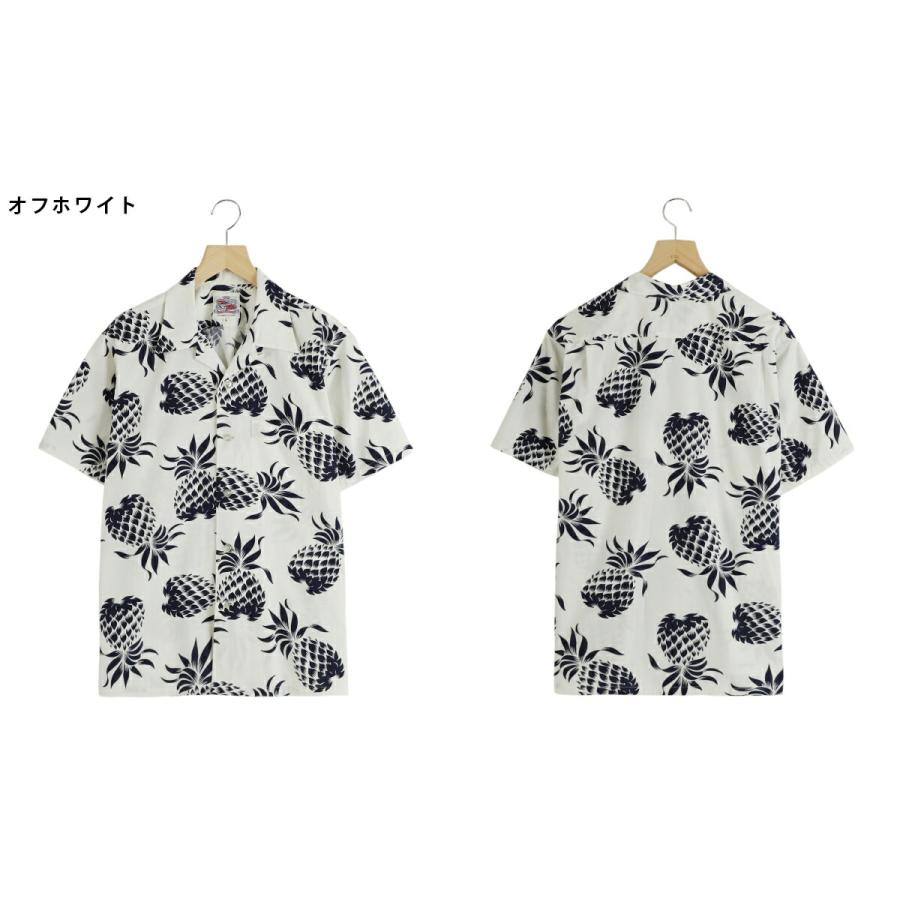 DUKE KAHANAMOKU / デューク カハナモク ： S/S COTTON OPEN SHIRT DUKE’S PINEAPPLE / 全2色 ： DK37811 | DUKE KAHANAMOKU | 06