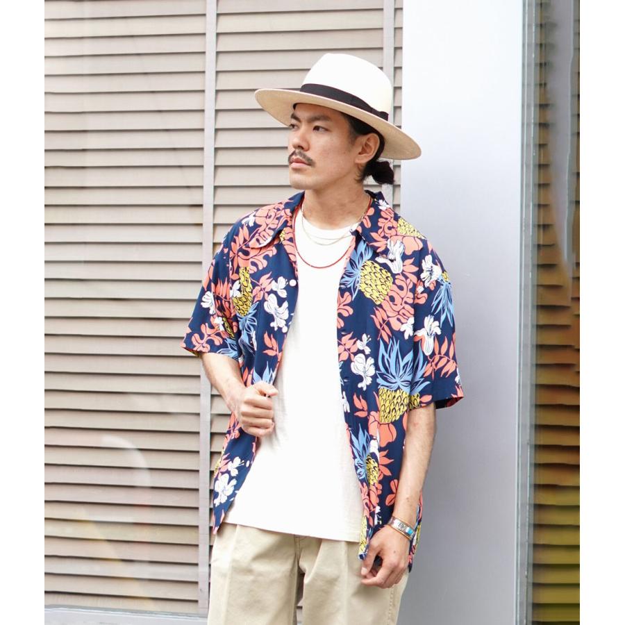 DUKE KAHANAMOKU / デューク カハナモク ： S/S RAYON HAWAIIAN SHIRT “THE GRACE OF ISLAND” / 全2色 ： DK39044 | DUKE KAHANAMOKU | 06