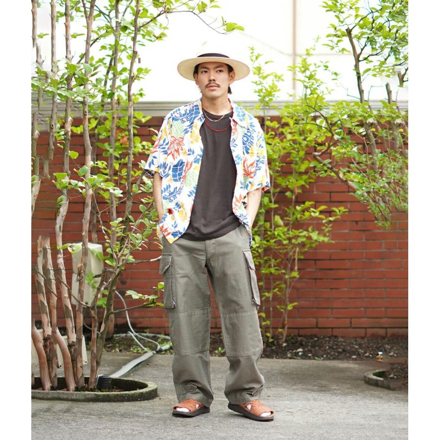 DUKE KAHANAMOKU / デューク カハナモク ： S/S RAYON HAWAIIAN SHIRT “THE GRACE OF ISLAND” / 全2色 ： DK39044 | DUKE KAHANAMOKU | 07