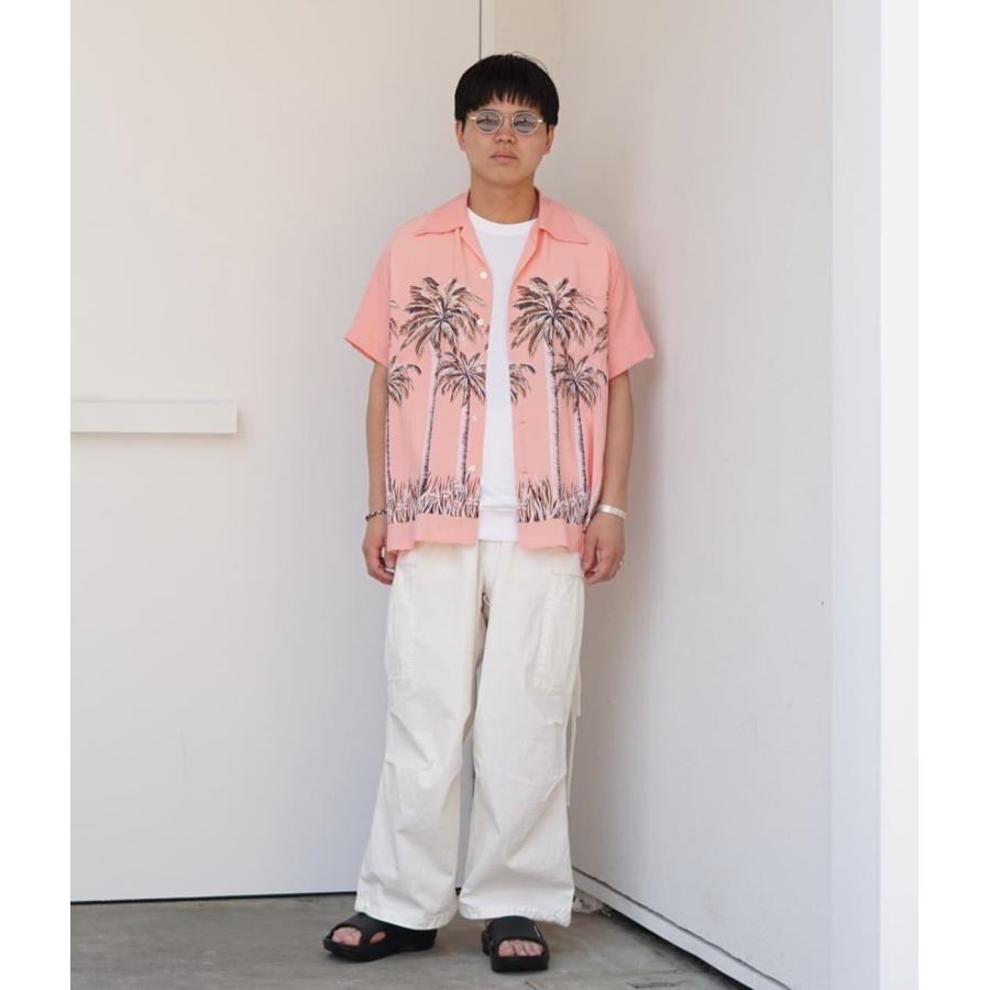 DUKE KAHANAMOKU / デューク カハナモク ： S/S RAYON HAWAIIAN SHIRT “PALM TREE“ ： DK39448 | DUKE KAHANAMOKU | 06