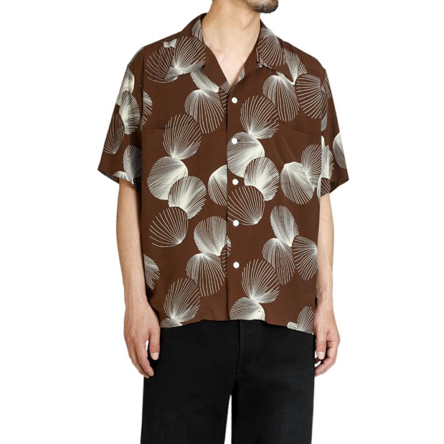 DUKE KAHANAMOKU / デューク カハナモク ： S/S RAYON HAWAIIAN SHIRT “DUKE’S SHELL“ ： DK39450[STD] | DUKE KAHANAMOKU | 03