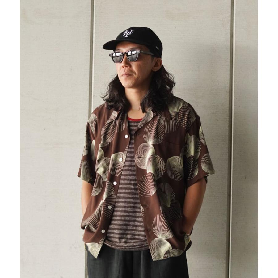 DUKE KAHANAMOKU / デューク カハナモク ： S/S RAYON HAWAIIAN SHIRT “DUKE’S SHELL“ ： DK39450[STD] | DUKE KAHANAMOKU | 06