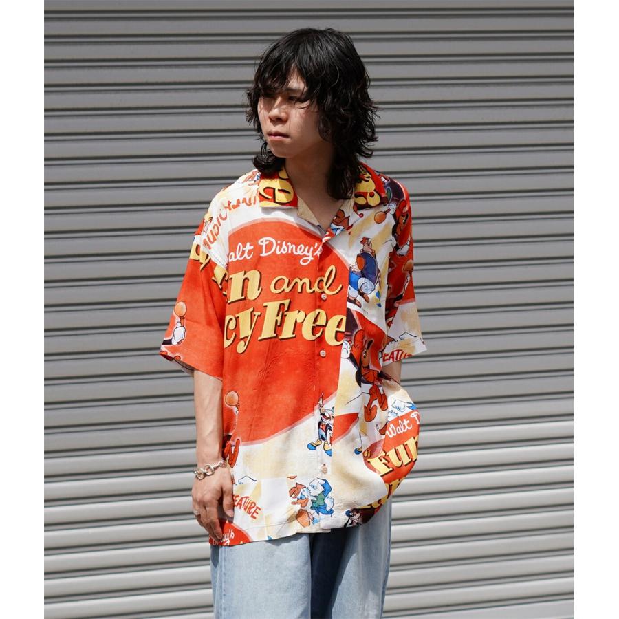 ポータークラシックDisney Mickey Mouse Aloha Shirt DISNEY MS ／ PC ALOHA COLLECTION