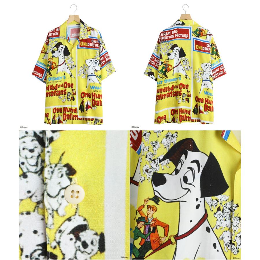 PORTER CLASSIC / ポータークラシック ： DISNEY VP / PC ALOHA COLLECTION ALOHA SHIRT / 101 DALMATIANS ： DP-024-3962の画像