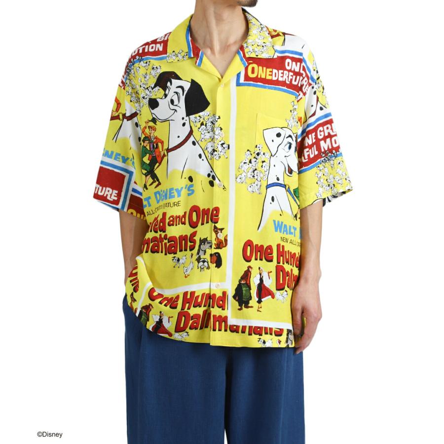 PORTER CLASSIC / ポータークラシック ： DISNEY VP / PC ALOHA COLLECTION ALOHA SHIRT / 101 DALMATIANS ： DP-024-3962の画像