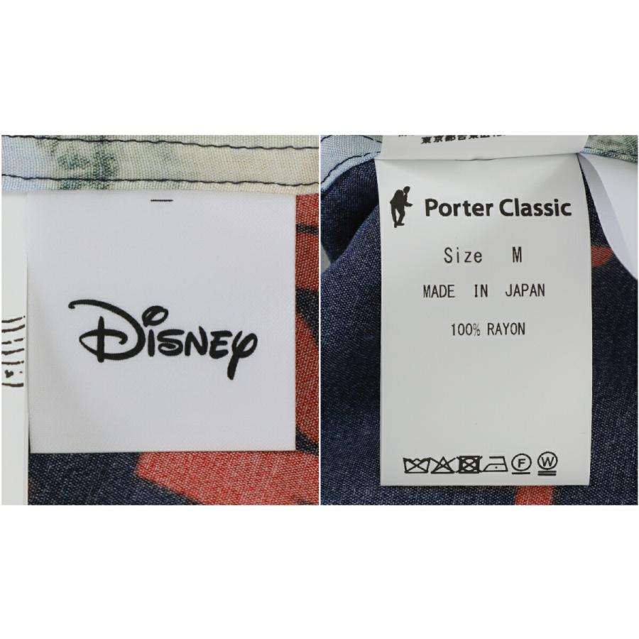 PORTER CLASSIC / ポータークラシック ： DISNEY VP / PC ALOHA COLLECTION ALOHA SHIRT / MICKEY & BIRD ： DP-024-3963の画像