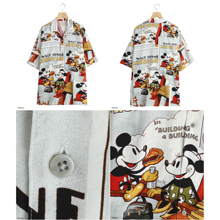 PORTER CLASSIC / ポータークラシック ： DISNEY VP / PC ALOHA COLLECTION ALOHA SHIRT / MICKEY & MINNIE ： DP-024-3964の画像